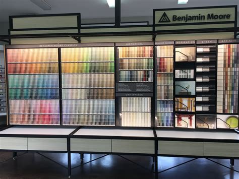 Benjamin Moore personal color display